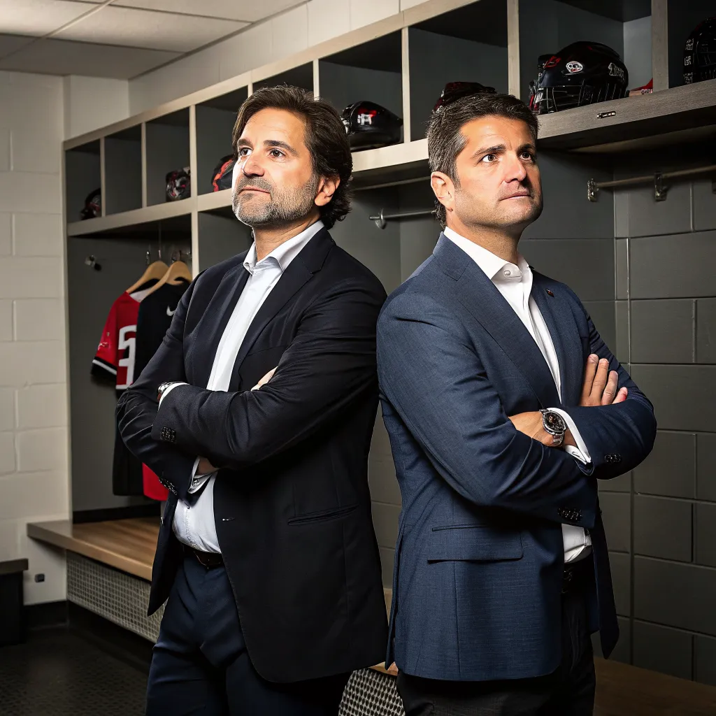 MORVARIONA founders in locker room